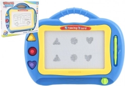 Magnetisk tegnetavle til børn, plast, 2 farver