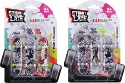 Sæt med fingerboards 3 stk. 9,5 cm