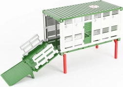 Bruder dyretransporttrailer – udskiftelig container