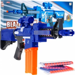 Automatisk blaster til børn BLAZE STORM med 20 skumpile og sigte