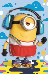 Trefl puslespil Minions på rulleskøjter 54 brikker
