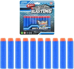 Skumammunition til legetøjspistol – sæt med 10 stk.