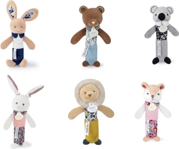 Børne-rangle med pivelyd og dyremotiv