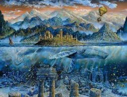 Puslespil 2000 brikker RAVENSBURGER Hvalens visdom