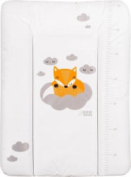 Blød pusleunderlag New Baby Ræv 70 × 50 cm hvid