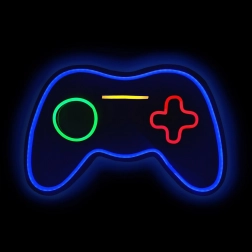 LED neon natlampe gamepad 2Kids Toys