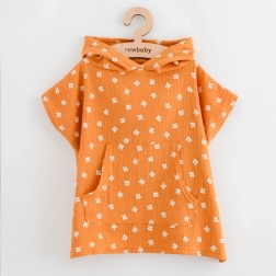 New Baby Feeling Animal børnemuslinponcho XS 35 cm