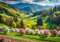 Puslespil Forårstur 500 brikker