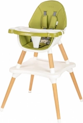 Højstol 3-i-1 NEW BABY Grace grøn