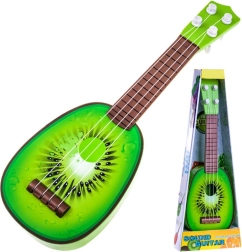 Børneukulele – plastguitar 37 cm – Frugtmotiv