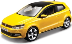 Metalmodelbil BBURAGO 1:32 – VW Polo GTI (gul)