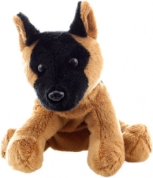 Plysbamse – schæferhund 16 cm