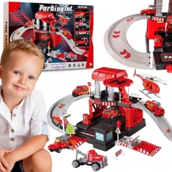 Woopie Brandmandsparkeringsplads med redningsgarage, 43 dele