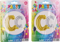 Oppustelig ballon bogstav C 40 cm