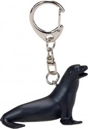 nøglering søløve MOJO – håndmalet af PVC uden ftalater