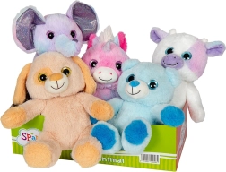 Plysdyr med glitrende øjne 23 cm