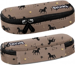 Paso skolepenal et-kammer brun med enhjørninge