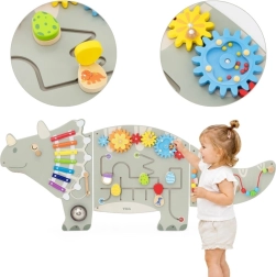 VIGA vægmonteret aktivitets-panel triceratops 18m+