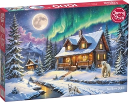 Cherry Pazzi puslespil Nordlys 1000 brikker