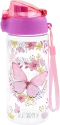 Drikkeflaske til børn i Tritan 500 ml butterfly