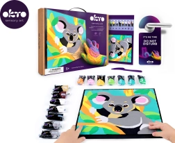 OKTO maleri med formmasse efter tal koala 29 × 29 cm