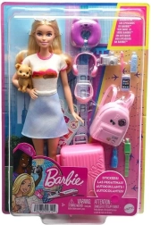 Barbie rejsesæt med tilbehør