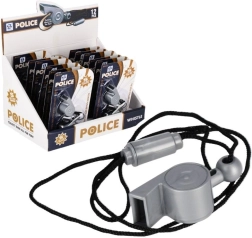 Politifløjte med snor til børn