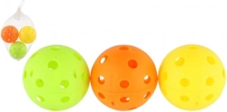 Floorballbolde 3 stk plast 7 cm i net