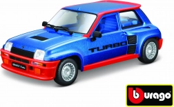 Bburago 1:24 Renault 5 Turbo blå 18-21088
