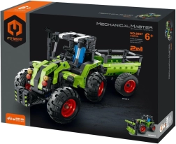 iM.MASTER byggesæt med traktor og lad, 2 i 1, 346 dele