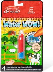 vandmalebog gård med pen MELISSA & DOUG Water Wow