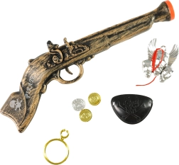Piratsæt med pistol til børn