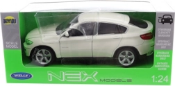 Metalmodel BMW X6 1:24 med åbne dele