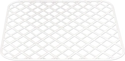 Vaskindsats 33 × 33 cm – skridsikker gitter i plast, mix af farver