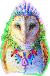 Træpuslespil Smuk ugle 150 brikker