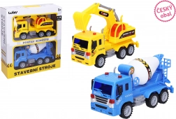 Bygge biler og trafikskilte 23 cm