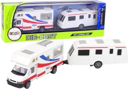Sæt med Autocamper og Campingtrailer med metaldele