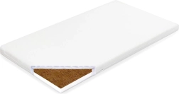 Babymadras til vugge NEW BABY Standard 90 × 40 × 7 cm kokos–skum