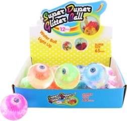 Lysende bold med øje 6 cm