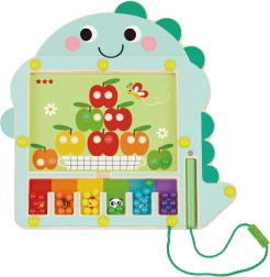 2Kids Toys Magnetisk farvesorteringsspil med dinosaur