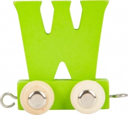 Small Foot trævogn alfabet bogstav W