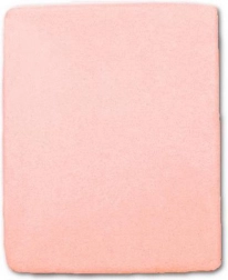 Vandtæt frottelagen 120 × 60 rosa