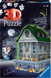 Ravensburger 3D-puslespil spøgelseshus med lysende effekt 216 brikker