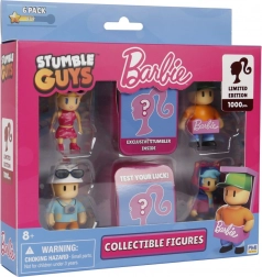 Deluxe-boks med figurer STUMBLE GUYS x BARBIE – 6 stk.