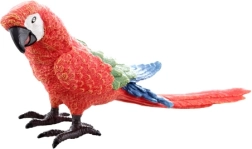 Plastfigur ara rød 17 cm