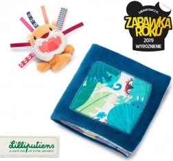 Lilliputiens - Bog med mini marionet Lew Jack 9 m+