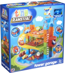 Teamsterz Tiny tårn-garage med lille bil