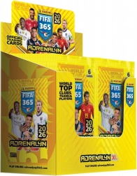 PANINI FIFA 365 Adrenalyn XL 2026 kort – display med 50 poser