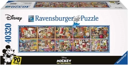Puzzle RAVENSBURGER Mickey Mouse gennem årene 40320 brikker