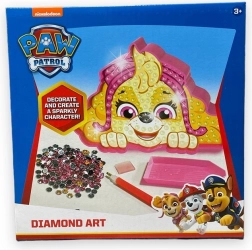 Diamantmaleri paw patrol – skye 18 × 18 cm